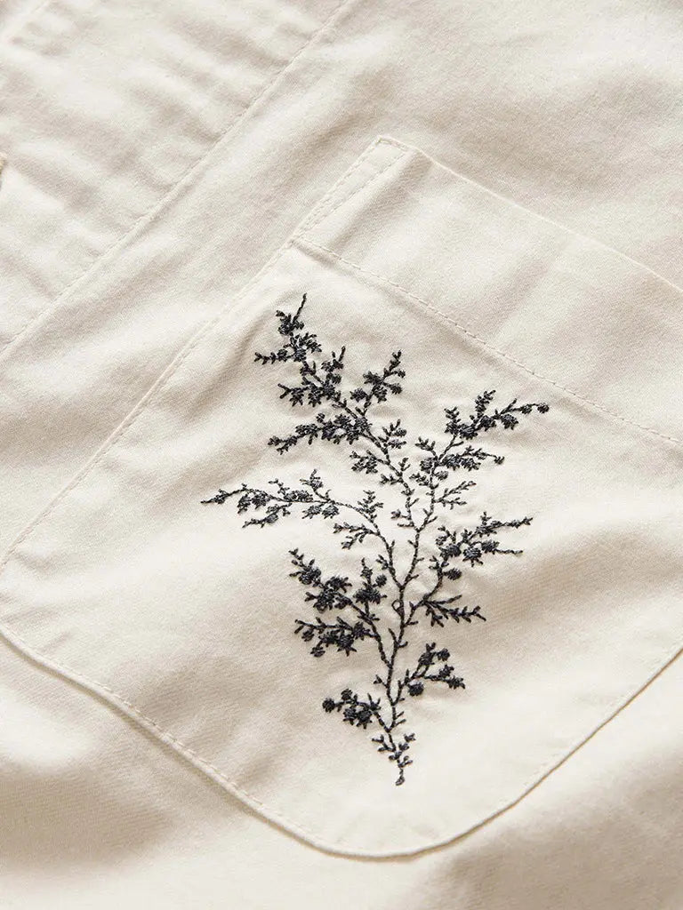 Conrad Shirt- Seaside Embroidery Taylor Stitch