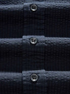 Jack Shirt- Dark Navy Seersucker Taylor Stitch
