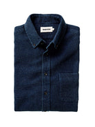 Jack Shirt- Rinsed Indigo Waffle Taylor Stitch Shirts