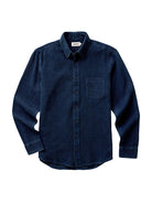 Jack Shirt- Rinsed Indigo Waffle Taylor Stitch Shirts