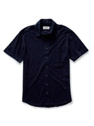 Short Sleeve California Shirt- Rinsed Indigo Taylor Stitch