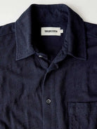 Short Sleeve California Shirt- Rinsed Indigo Taylor Stitch