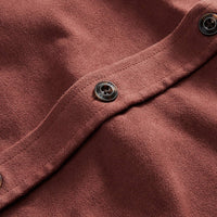Maritime Shirt Jacket- Cherry Moleskin