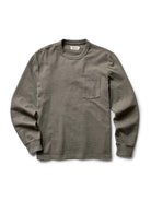 Long Sleeve Shop Tee- Army Twist Taylor Stitch Tee Shirts