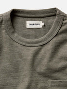 Long Sleeve Shop Tee- Army Twist Taylor Stitch Tee Shirts