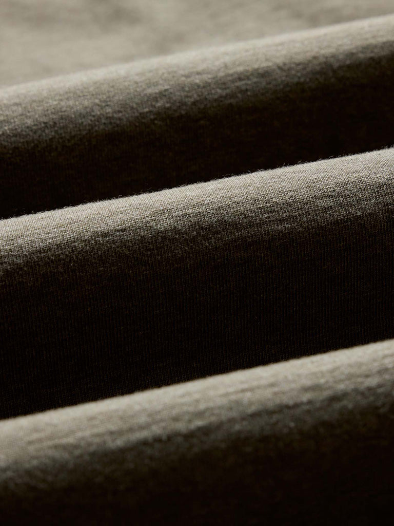 Long Sleeve Shop Tee- Army Twist Taylor Stitch Tee Shirts