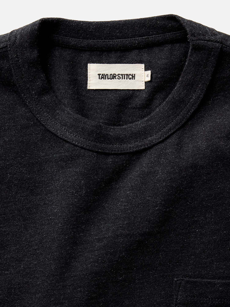 Long Sleeve Shop Tee- Coal Twist Taylor Stitch Tee Shirts