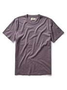 Organic Cotton Tee- Dried Plum - Eames NW