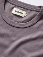 Organic Cotton Tee- Dried Plum - Eames NW