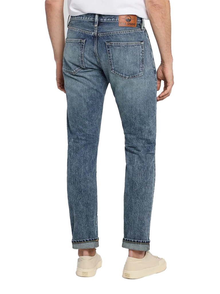 M5 13oz Kuroki Selvedge- Authentic Aged C.O.F. Studio Denim