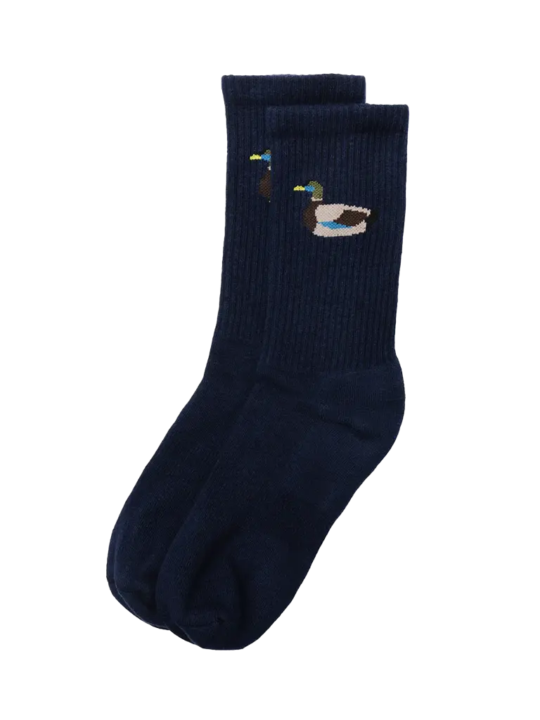 Duck Sock- Navy American Trench