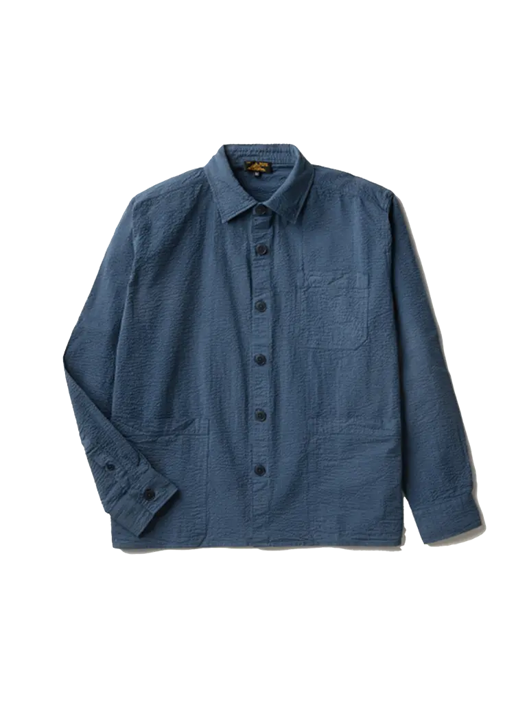 Coban Overshirt- Navy Le Mont St Michel