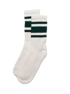 Mono Stripe Sock- Forest Green American Trench