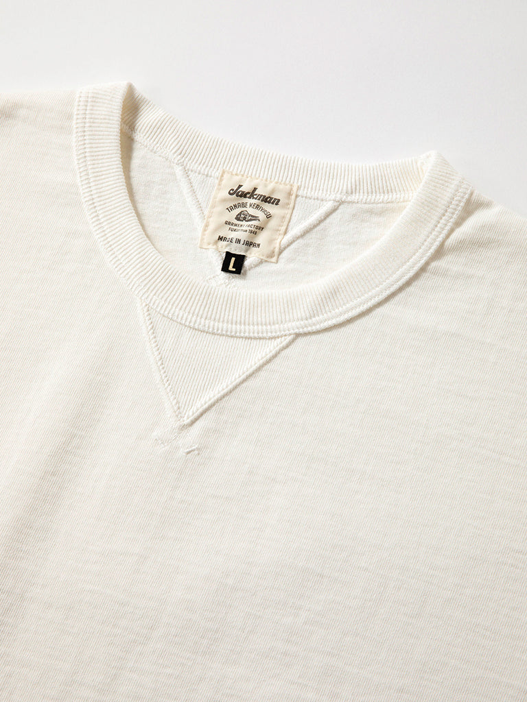 Jackman | Dotsume Rib Long Sleeve Tee- Off White – Eames NW