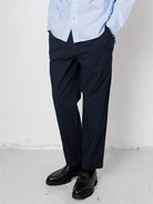 Signal Pant- Black Tech Poplin Folk Pants