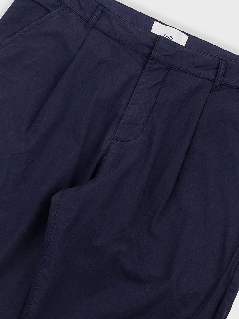 Signal Pant- Black Tech Poplin Folk Pants