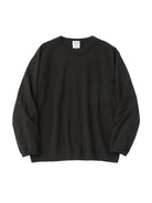 Dotsume Rib Long Sleeve Tee- Black Jackman Tee Shirts