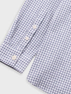 Easy Fit Shirt- Soft Blue Mini Check Folk Shirts