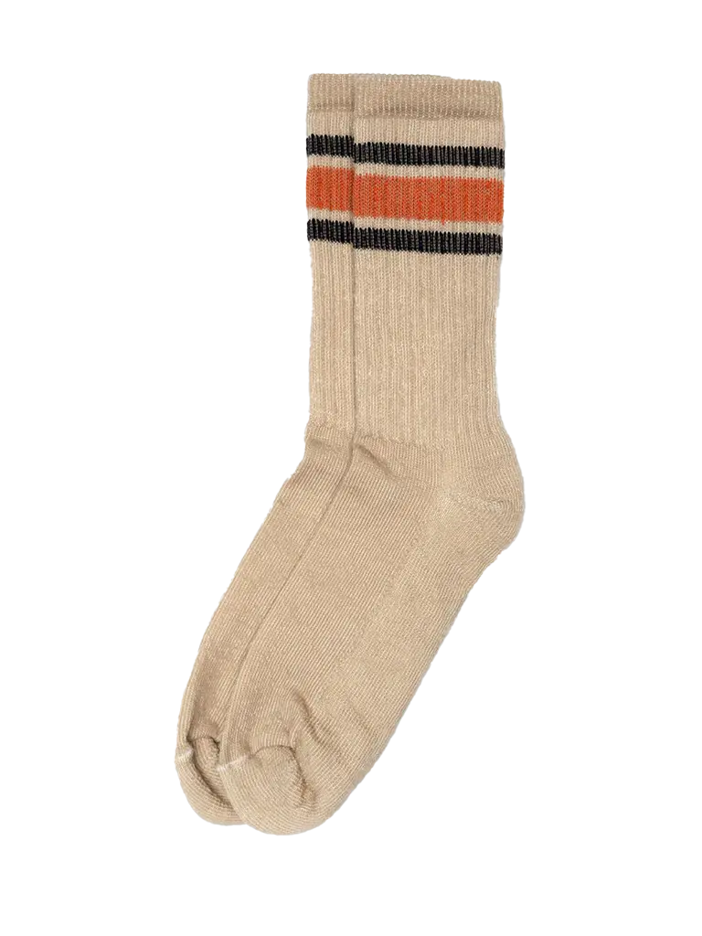 Merino Activity Socks- Tan/Rust - Eames NW