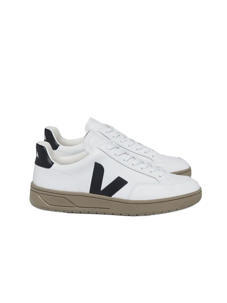 V-12 Leather- White/Black/Dune - Eames NW