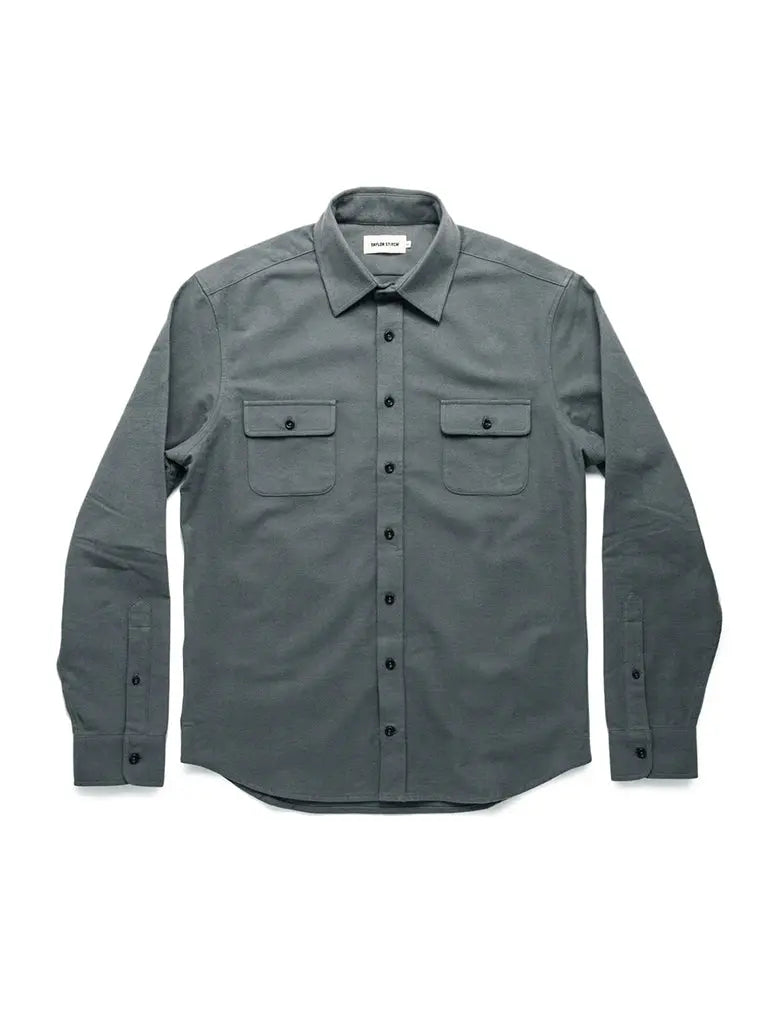 Yosemite Shirt- Slate Taylor Stitch