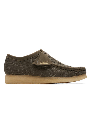 Wallabee- Olive Quilted