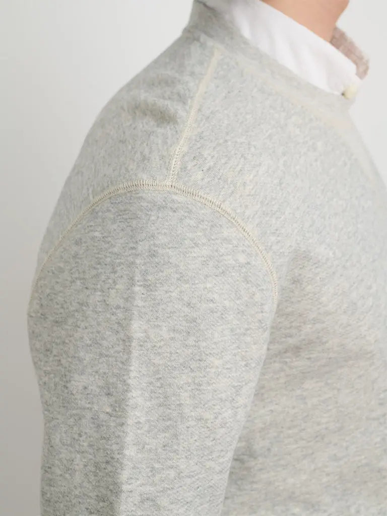 Garment Dyed Lightweight Pullover- Heather Grey - Eames NW