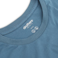 Organic Cotton T-Shirt- Dusty Blue