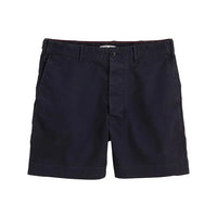 Flat Front Chino Shorts- Dark navy