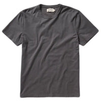 Organic Cotton Tee- Faded Black - Eames NW