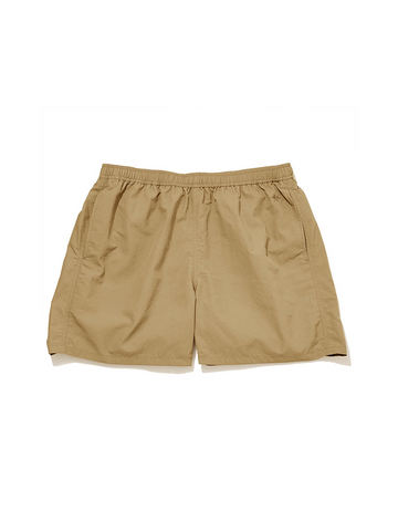Active Nylon 5" Shorts- Clay Beige