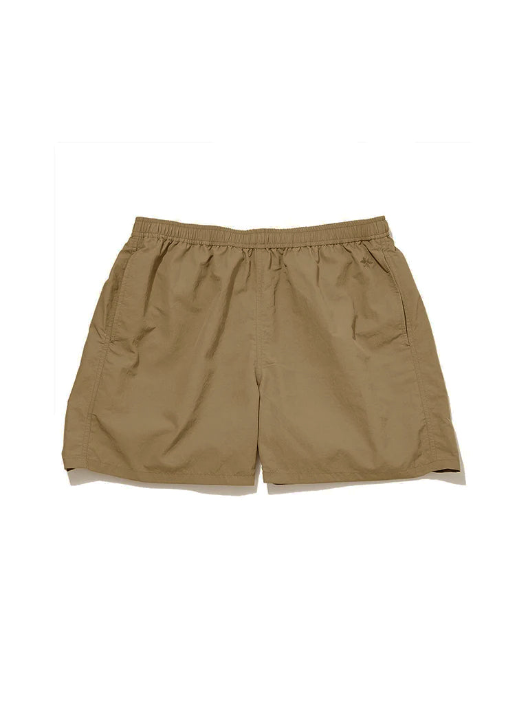 Active Nylon 5" Shorts- Desert Taupe