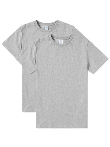 2 Pack Tee- Heather Grey - Eames NW