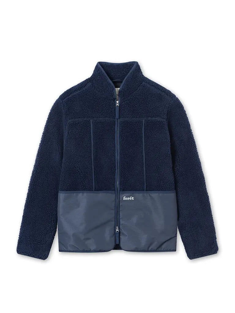 Mountain Fleece Jacket- Navy - Eames NW