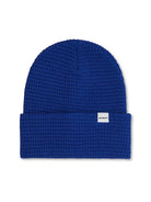 Organic Cotton Waffle Knit Beanie- Royal Blue - Eames NW