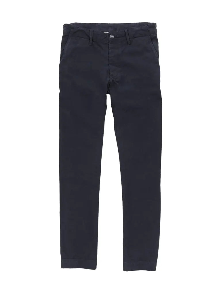 Classic Twill Button Fly Trouser- Navy - Eames NW