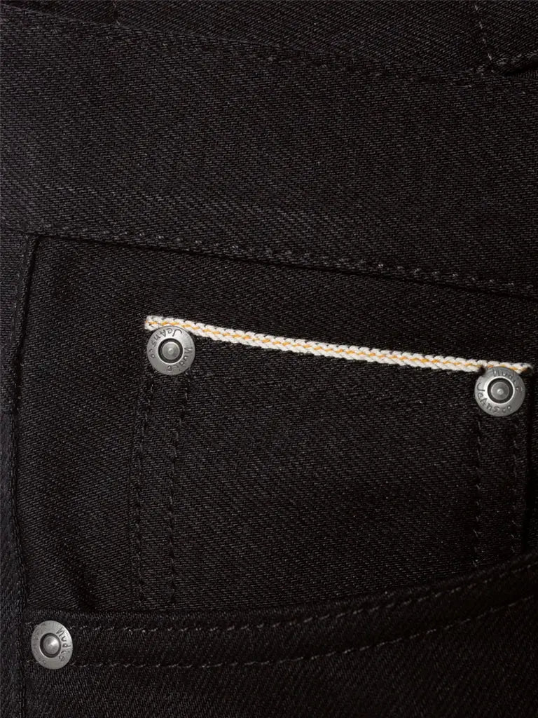 Lean Dean- Dry Black Selvage - Nudie - Denim – Eames NW Lean Dean- Dry Black Selvage - Nudie - Denim – Eames NW