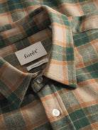 Pillar Shirt- Dark Green Check - Eames NW