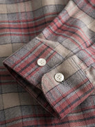 Reed Shirt- Burnt Red Check - Eames NW