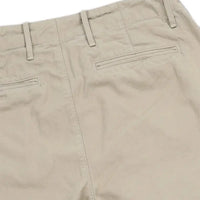 Classic Twill Button Fly Trouser- Khaki