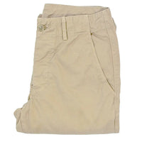 Classic Twill Button Fly Trouser- Khaki