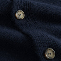 Sprout Wool Cardigan- Navy
