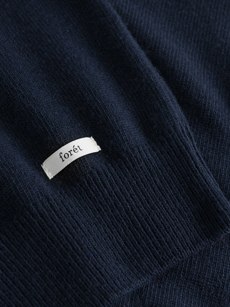 Sprout Wool Cardigan- Navy