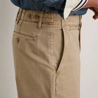 Straight Leg Pant in Vintage Wash- Faded Khaki - Eames NW