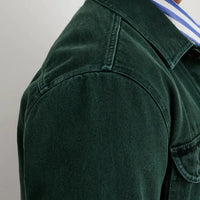Garment Dyed Work Jacket- Dark Spruce