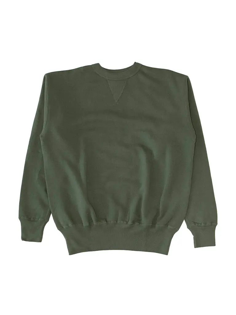 Laniakea Crew Neck- Deep Lichen Green - Eames NW