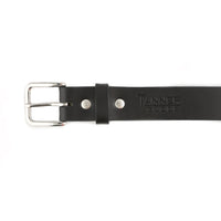 Daily Belt- Black with Stainless Hardware
