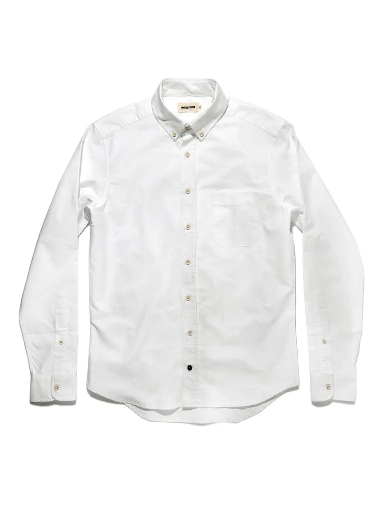 The Jack Shirt- White Everyday Oxford - Eames NW