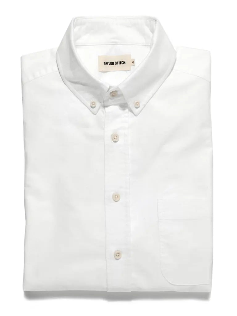 The Jack Shirt- White Everyday Oxford - Eames NW