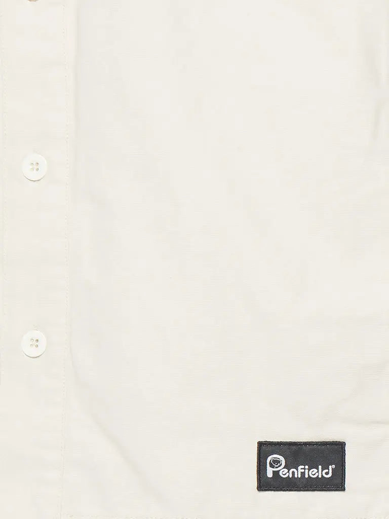 Napier Shirt- White Sand - Eames NW